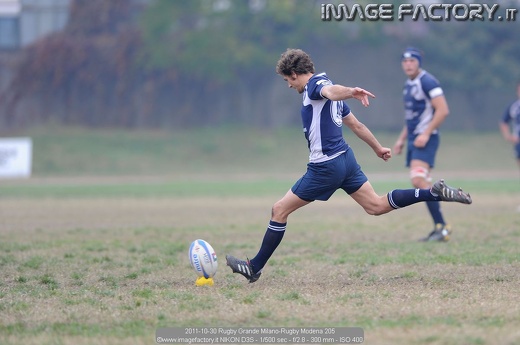 2011-10-30 Rugby Grande Milano-Rugby Modena 205